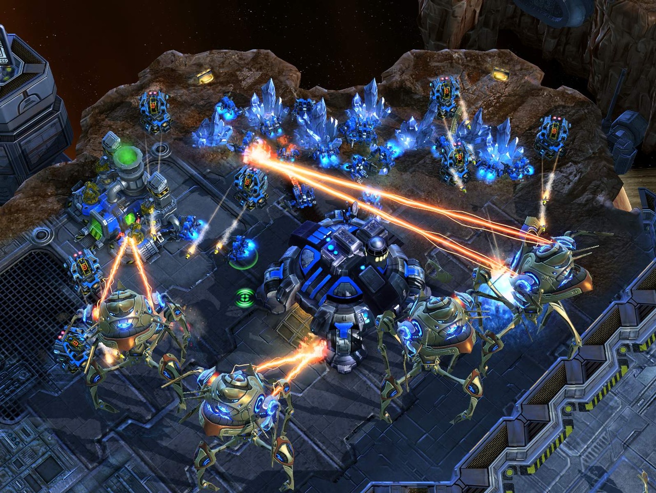 The Protoss colossus will pack some serious firepower.