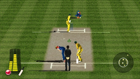 Pressure Play controls work in much the same way as those in the console versions of the Ricky Ponting series.