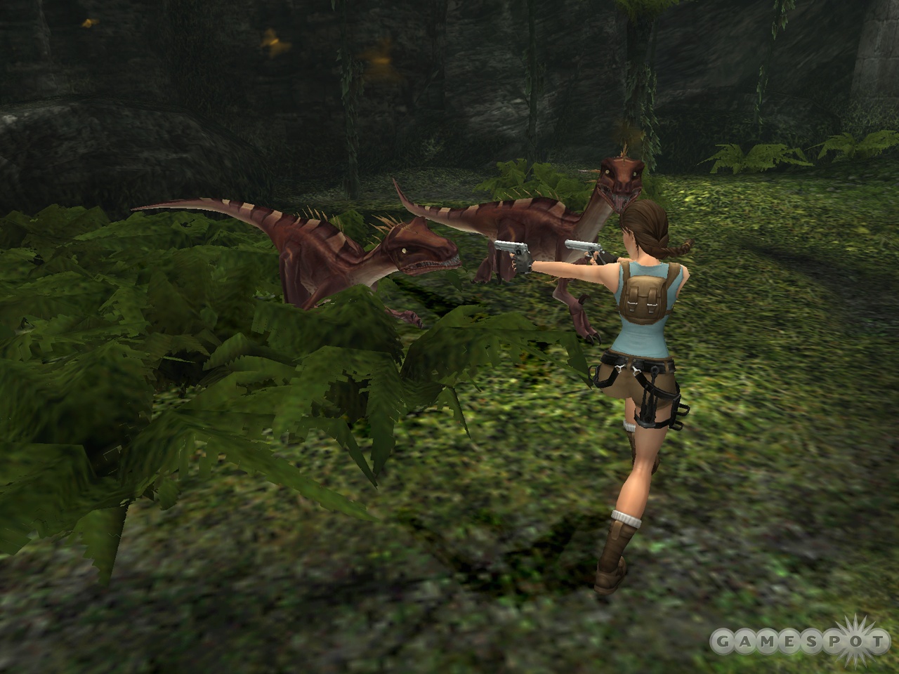 Along the way, Lara will also do plenty of running, jumping, and shooting.