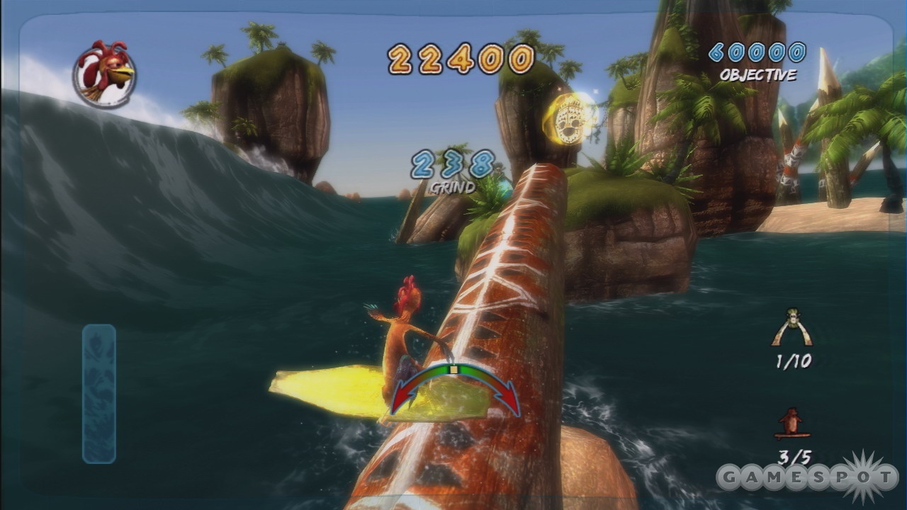 Surf's Up isn't remarkable, but it's a decent little surfing game; and hey, it beats the heck out of T&C Surf Designs any day.