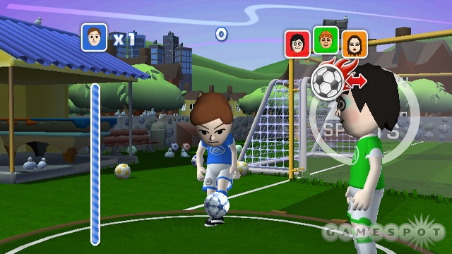 Producers initially toyed with the idea of attaching the Wii Remote to your foot for FIFA 08.