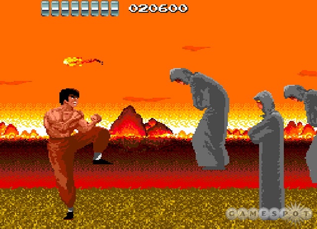 Bruce Lee would probably bust some heads if he lived to see his likeness used in such a crummy beat-'em-up.