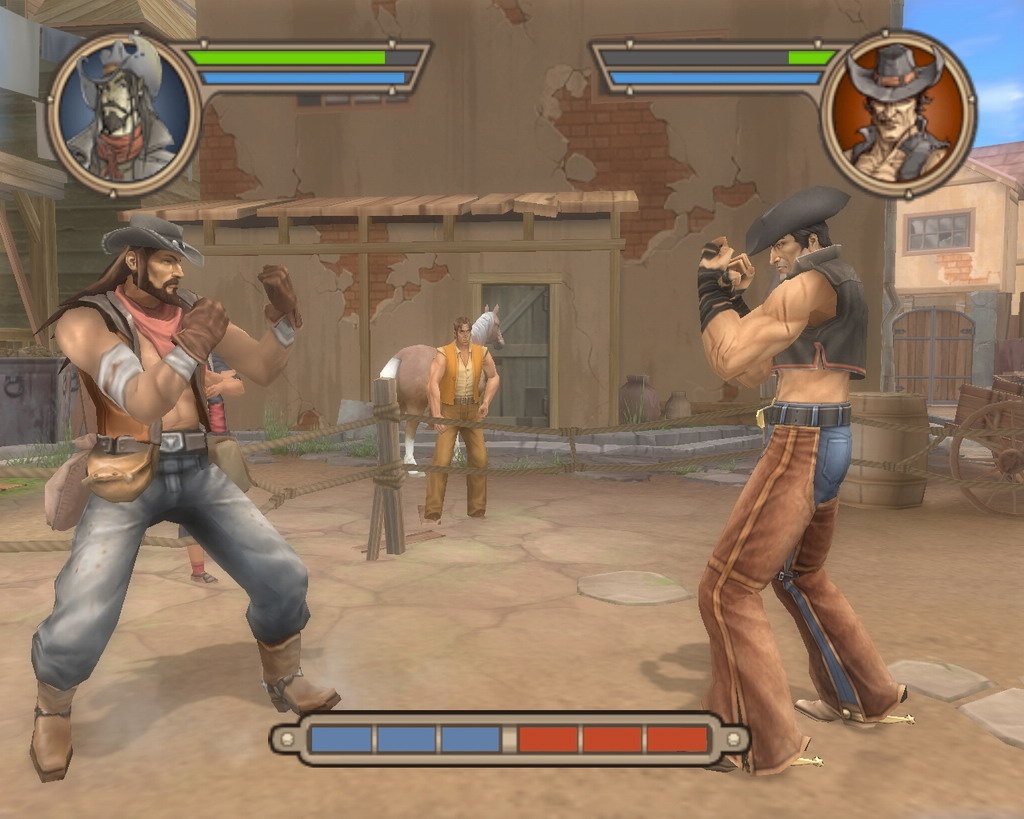 Like the rest of Swashbucklers, the boxing minigame is tedious and dull.