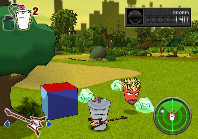 A much funnier joke might have been to actually have the Aqua Teen Hunger Force try and solve a crime for once.