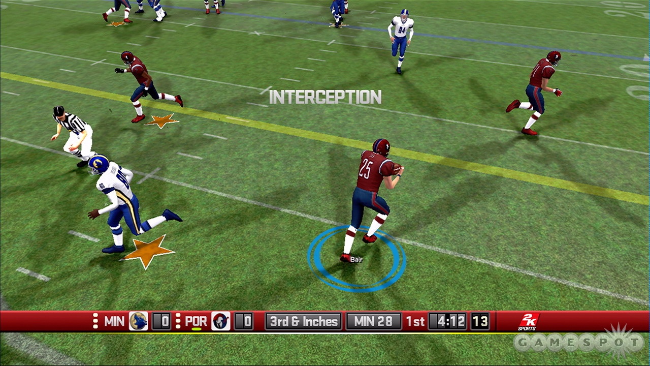 The gameplay is a lot of fun, but people who have been clinging to NFL 2K5 lo these last few years will find it extremely familiar--almost too familiar.