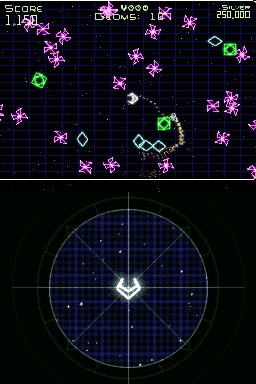 All geometry is evil and must be vanquished into the darkness, so sayeth Geometry Wars.