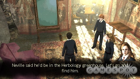 Oh hooray, let's go find Neville! Perhaps he needs help with his homework!