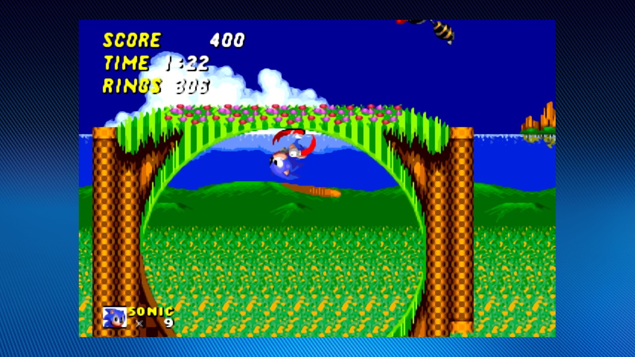 For 400 points, you get the classic Sonic the Hedgehog 2 retrofitted with achievements, leaderboards, and competitive online play.