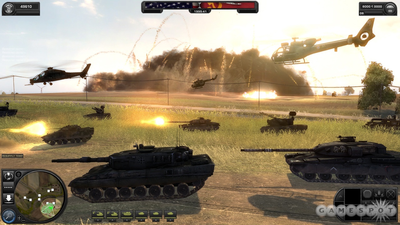 Tanks are going to be ideal units for capturing control points, especially when used en masse.