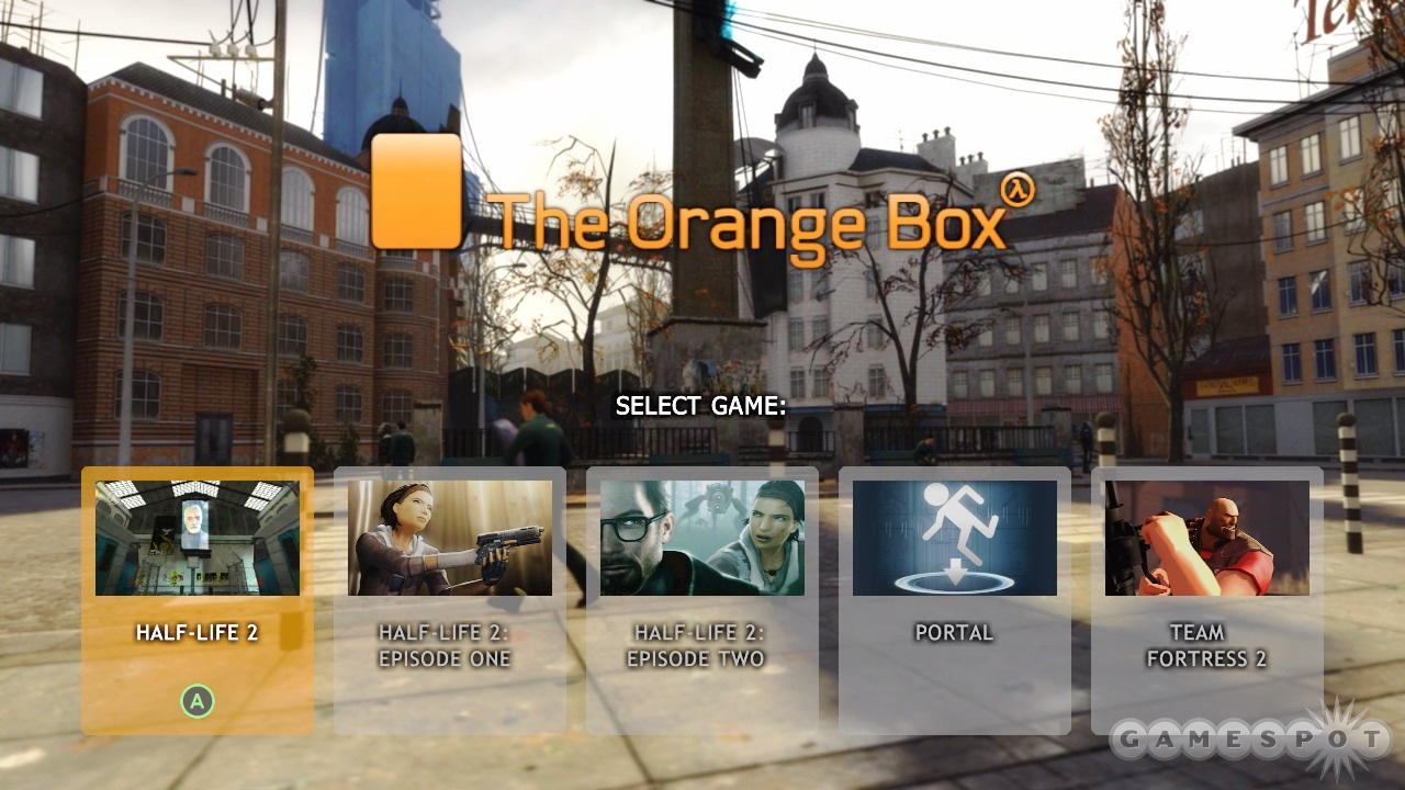 Yeah, there's a ton of content packed into The Orange Box.