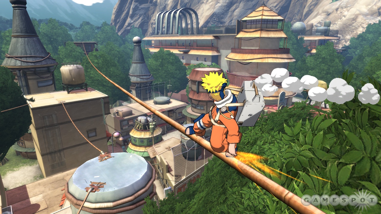 This is about as close to Konoha as you're going to get in a video game.