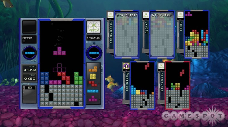 There's something fishy about Tetris Splash.