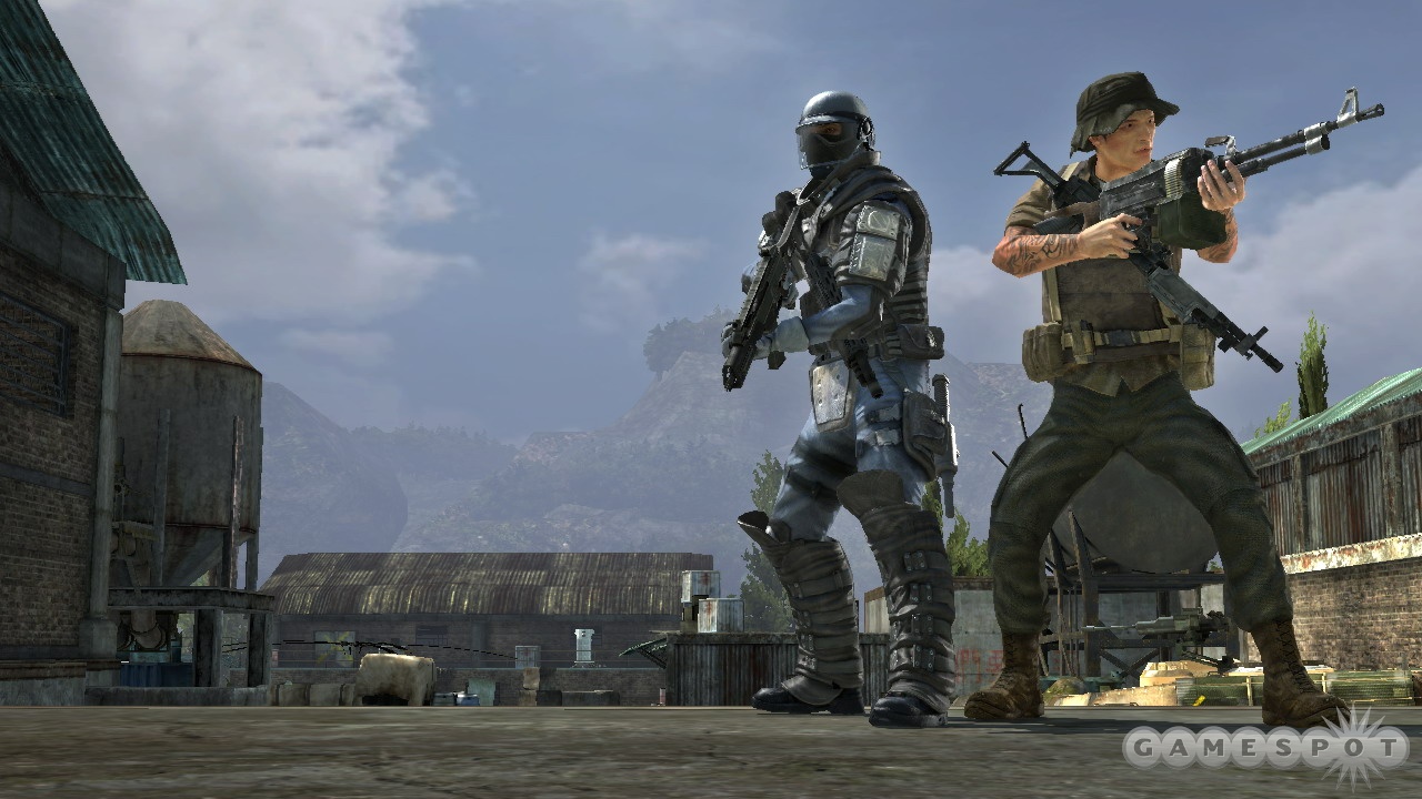 Team up, because you're going to need a partner in Army of Two.