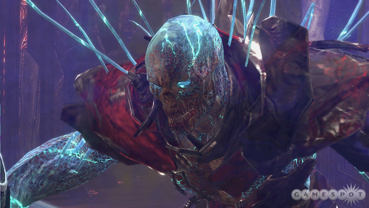 Not all of the enemies in Too Human are robots with fantasy names. Check out this undead wraith.