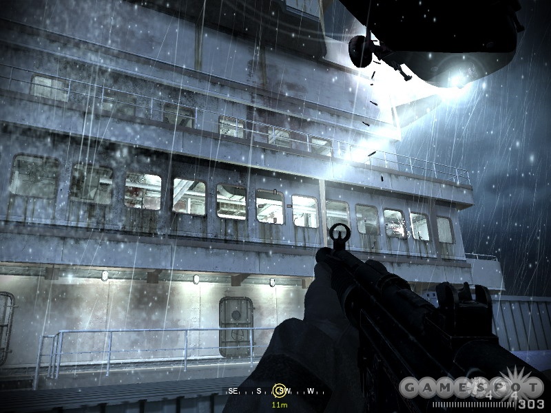 We're pretty sure that real war doesn't look quite as cool as Call of Duty 4 does.