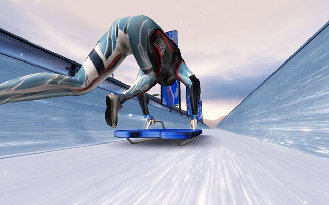 Although the game touts nine unique events, the skeleton, luge, and bobsleigh are the exact same in terms of controls. But, hey! At least the skeleton looks cool.