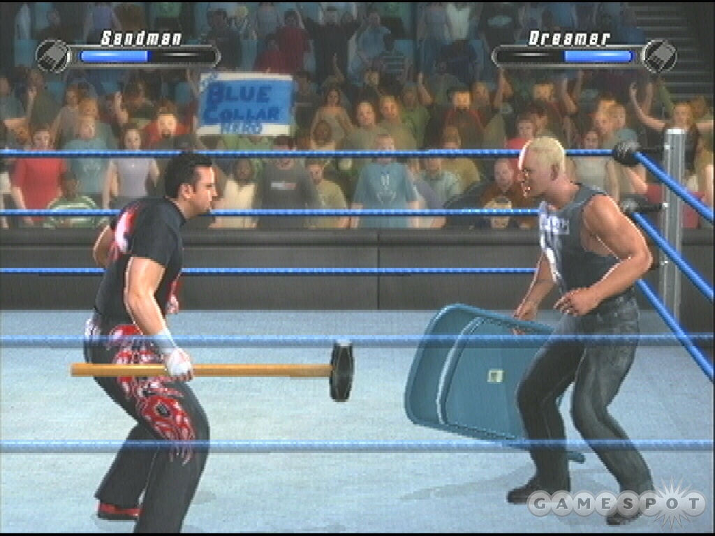 The hardcore rating determines a superstars' skill with foreign objects, like a sledgehammer or trusty steel chair.