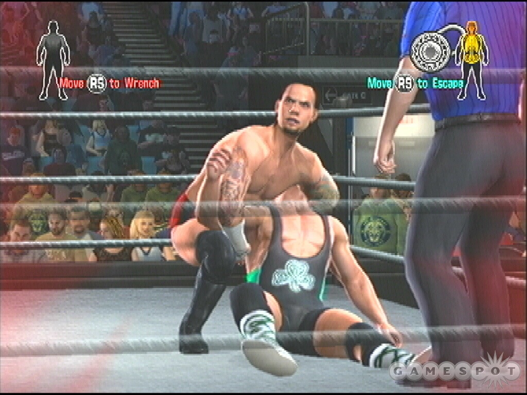 The Recovery Hold ability allows the Submission wrestler to recover limb damage when using struggle submission moves.