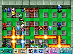 Fans of the old-school Bomberman battle modes won't be disappointed.
