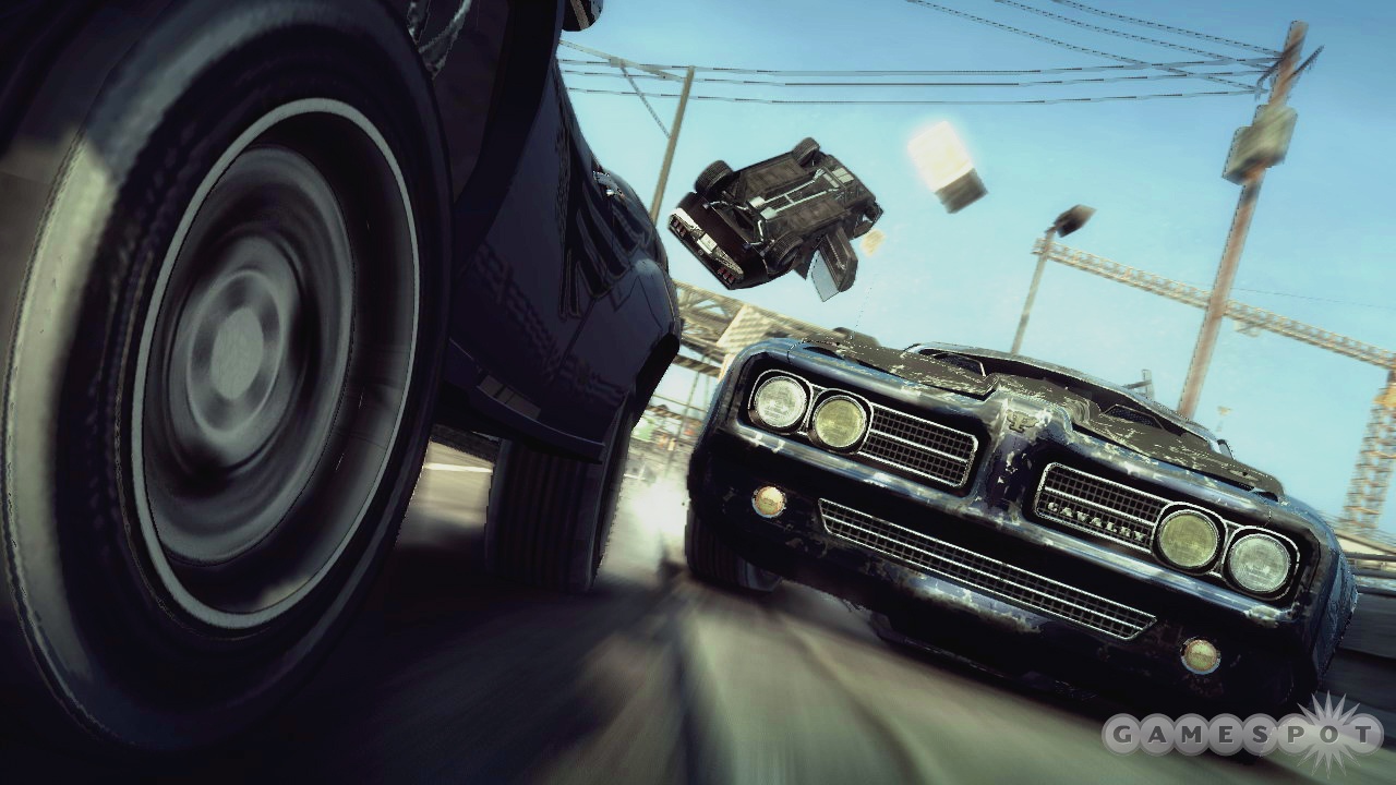 Your first car in Burnout Paradise is a wreck long before you get anywhere near it.