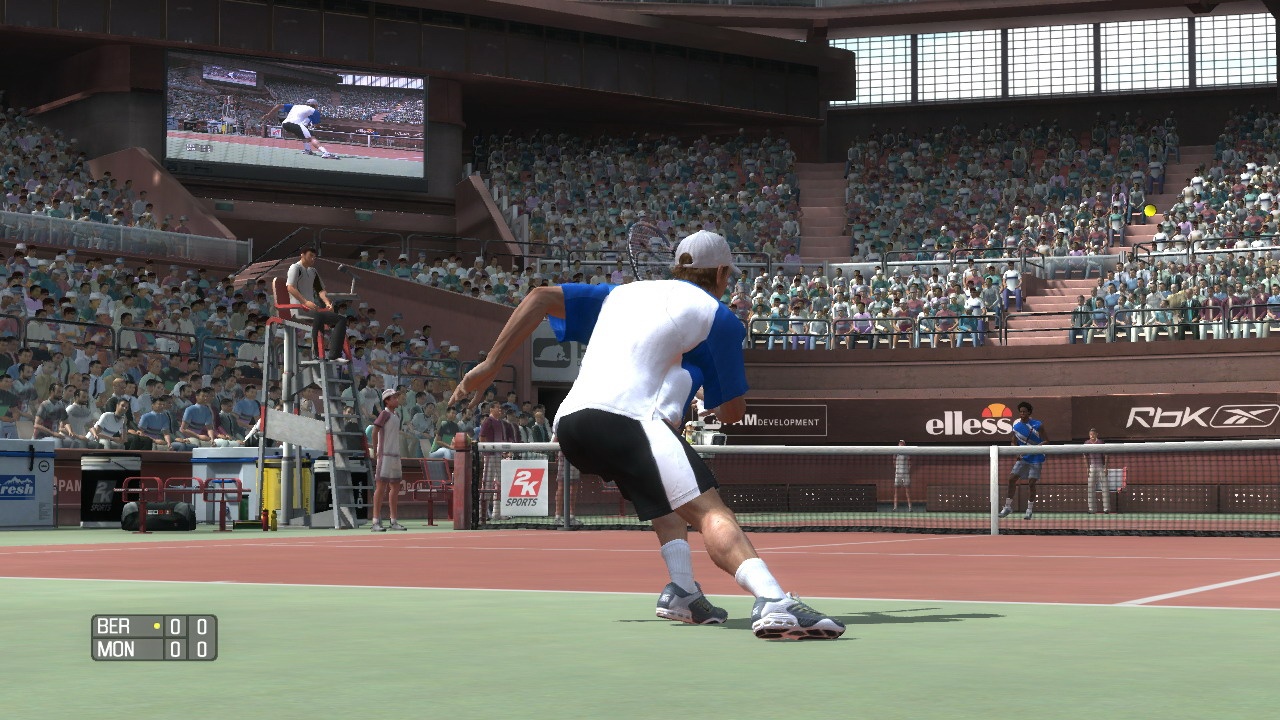 Top Spin 3 arrives on court with a new control system, online tournaments...and sweaty player models.