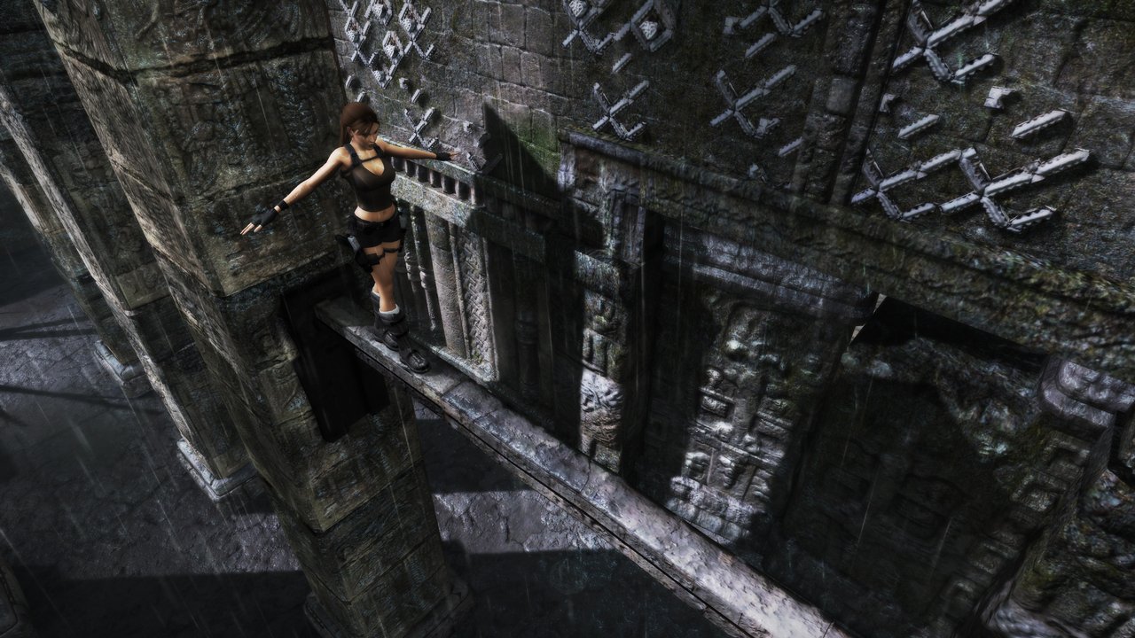 Once again Lara finds herself in the most precarious of situations.