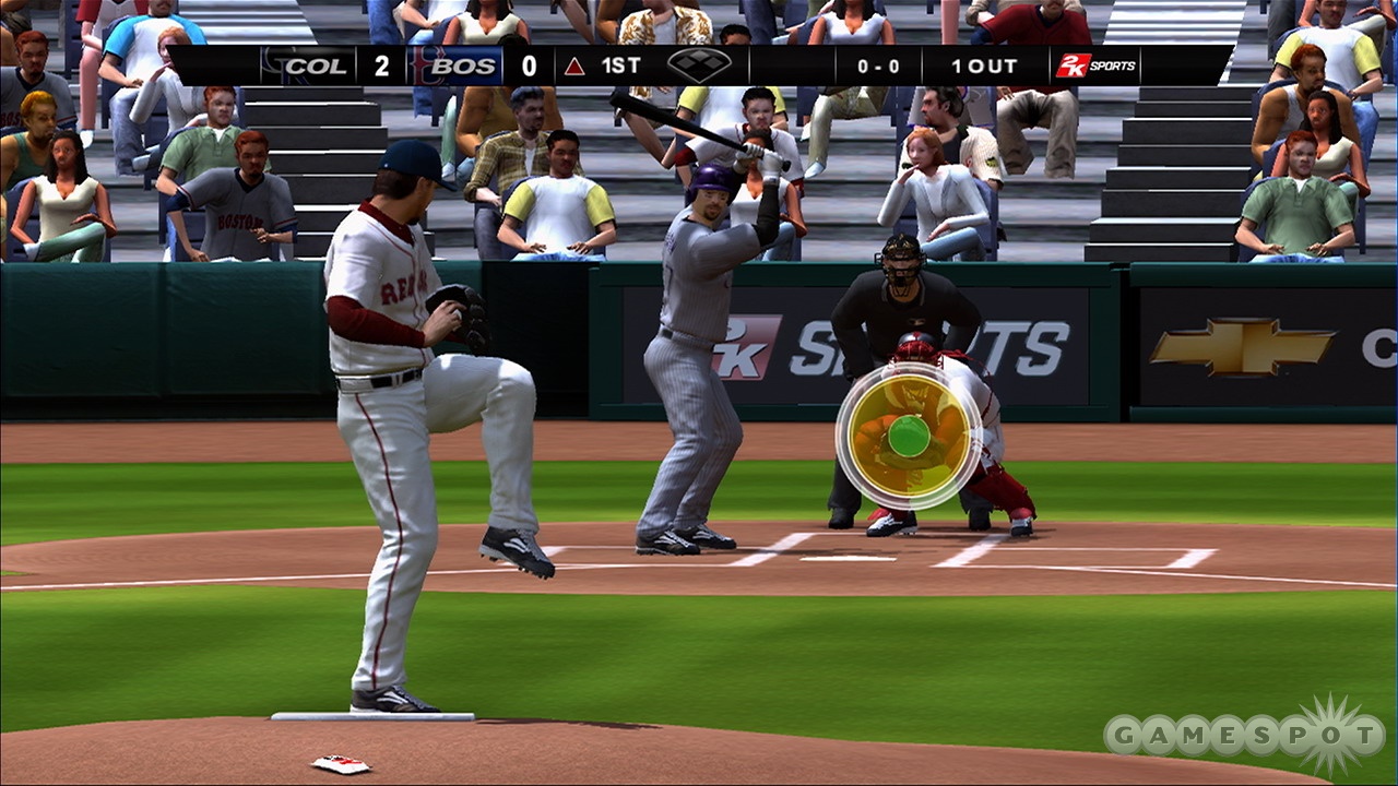 From pitching to base-running, the analog sticks play a bigger role than ever in MLB 2K8's gameplay.