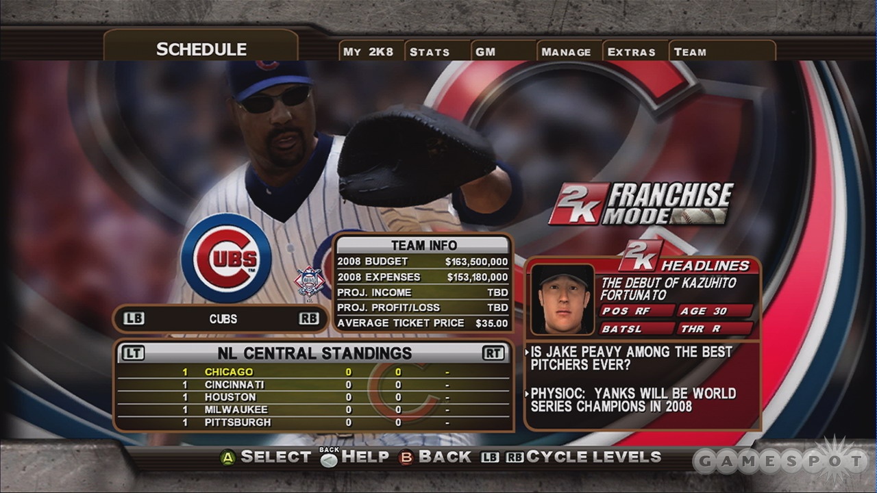 Franchise mode is just as deep as ever.