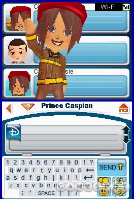 Prince Caspian will also be the first game to feature Disney's new social gaming service: DGamer.