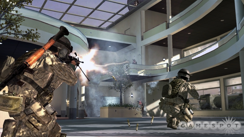 Broadcast is taken from and expanded upon the Iraqi TV station mission in COD4's single-player campaign.