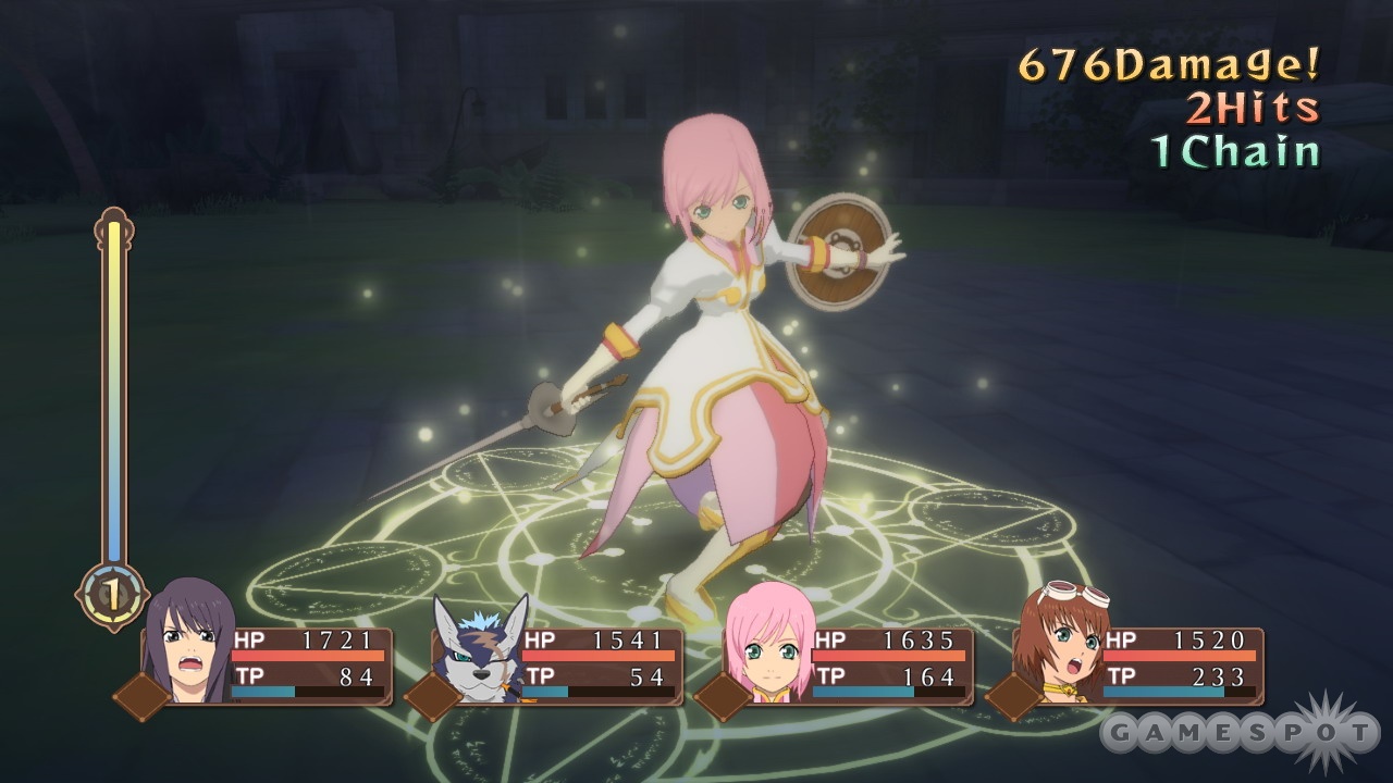Combat in Tales of Vesperia incorporates an interesting new combo system.