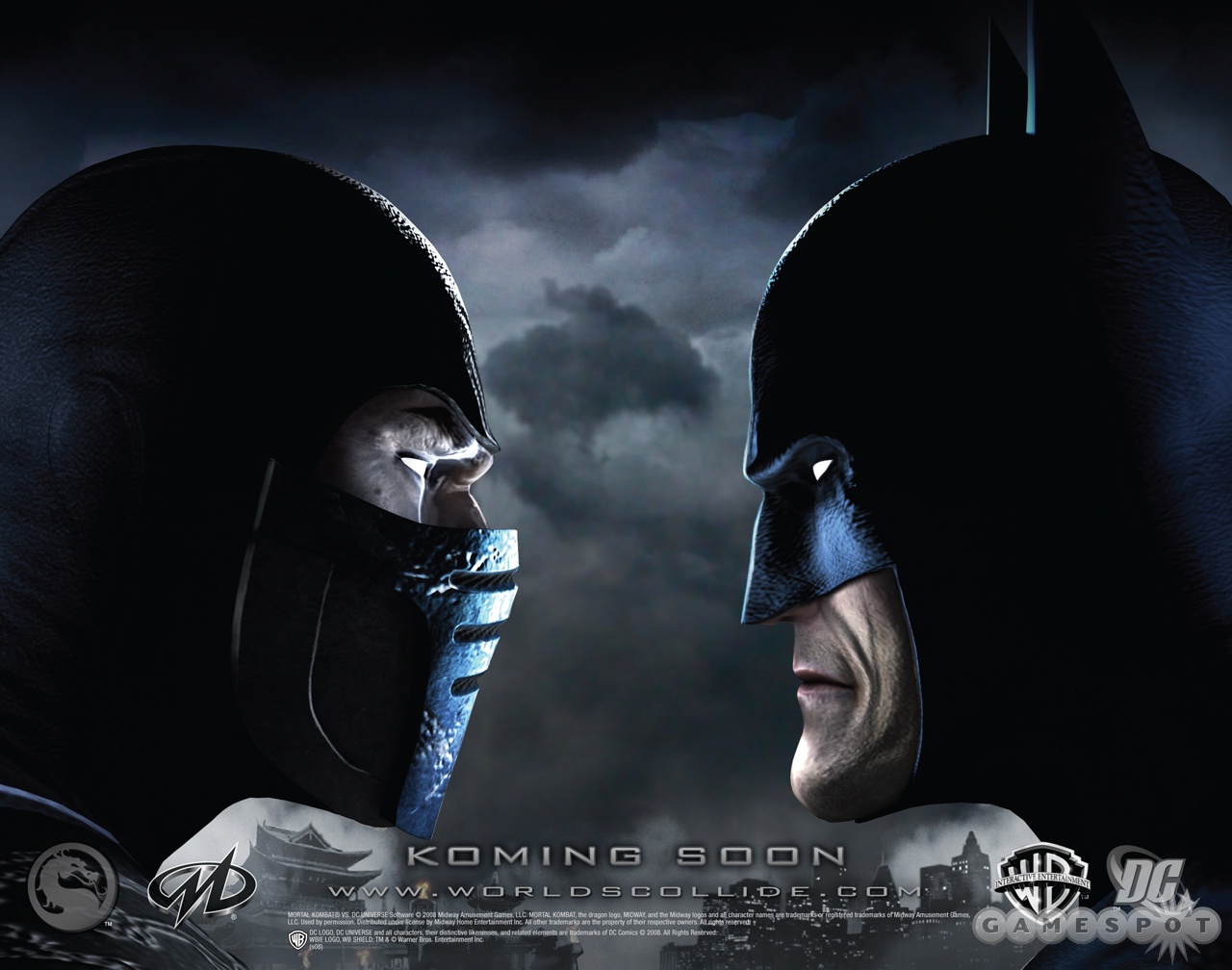 Sub-Zero versus the Dark Knight? It'll happen in Mortal Kombat vs. DC Universe.