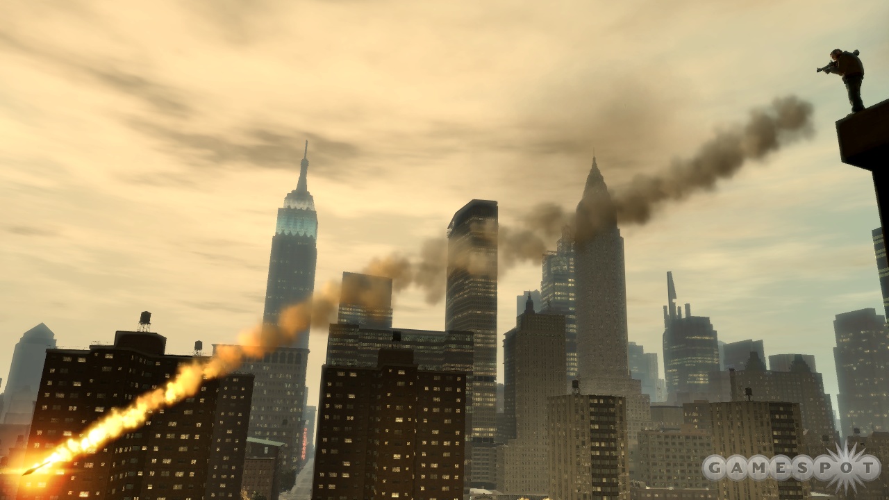 Liberty City by twilight looks as beautiful as ever.