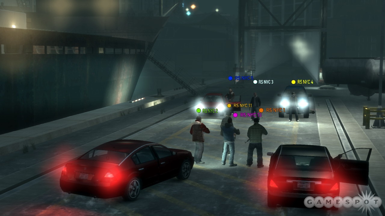 Multiplayer games are an opportunity for up to 16 players to get together in Liberty City.