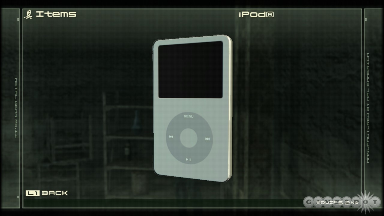 Konami has collaborated with a number of companies, including Apple, to feature their products in MGS4.