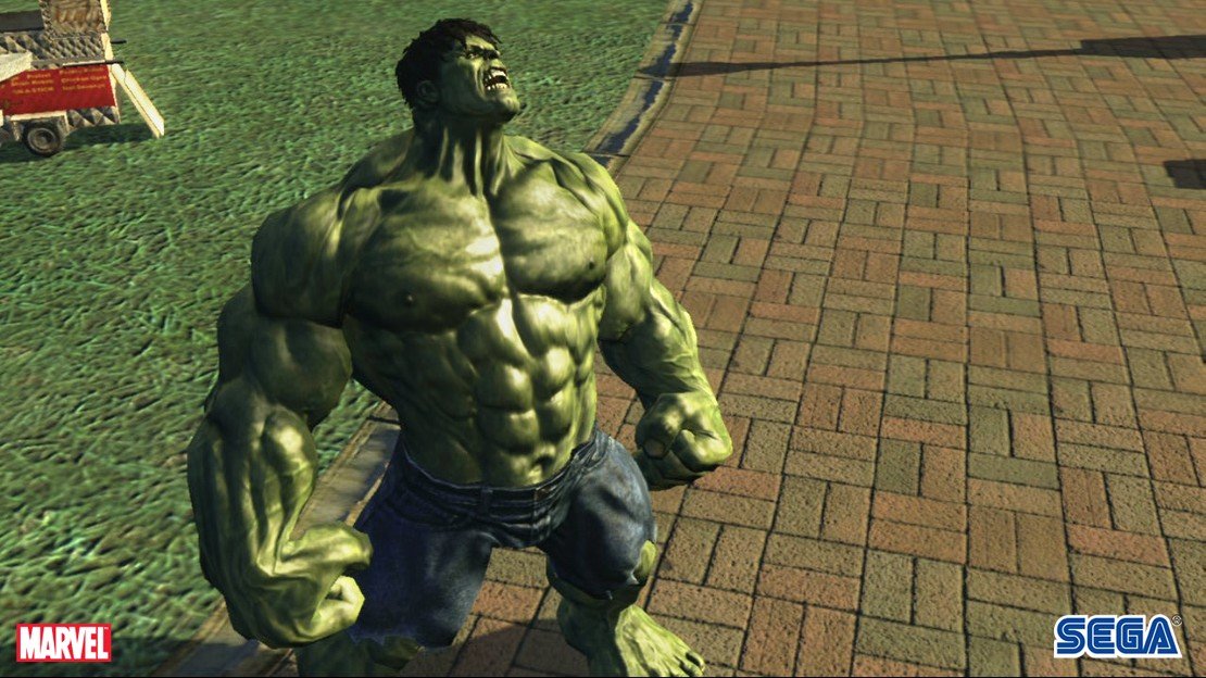 Hulk wonder if shorts make Hulk look fat.