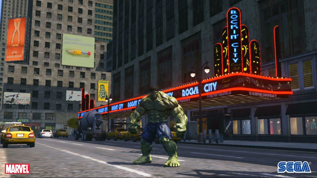 Hulk take in Broadway musical to calm nerves.