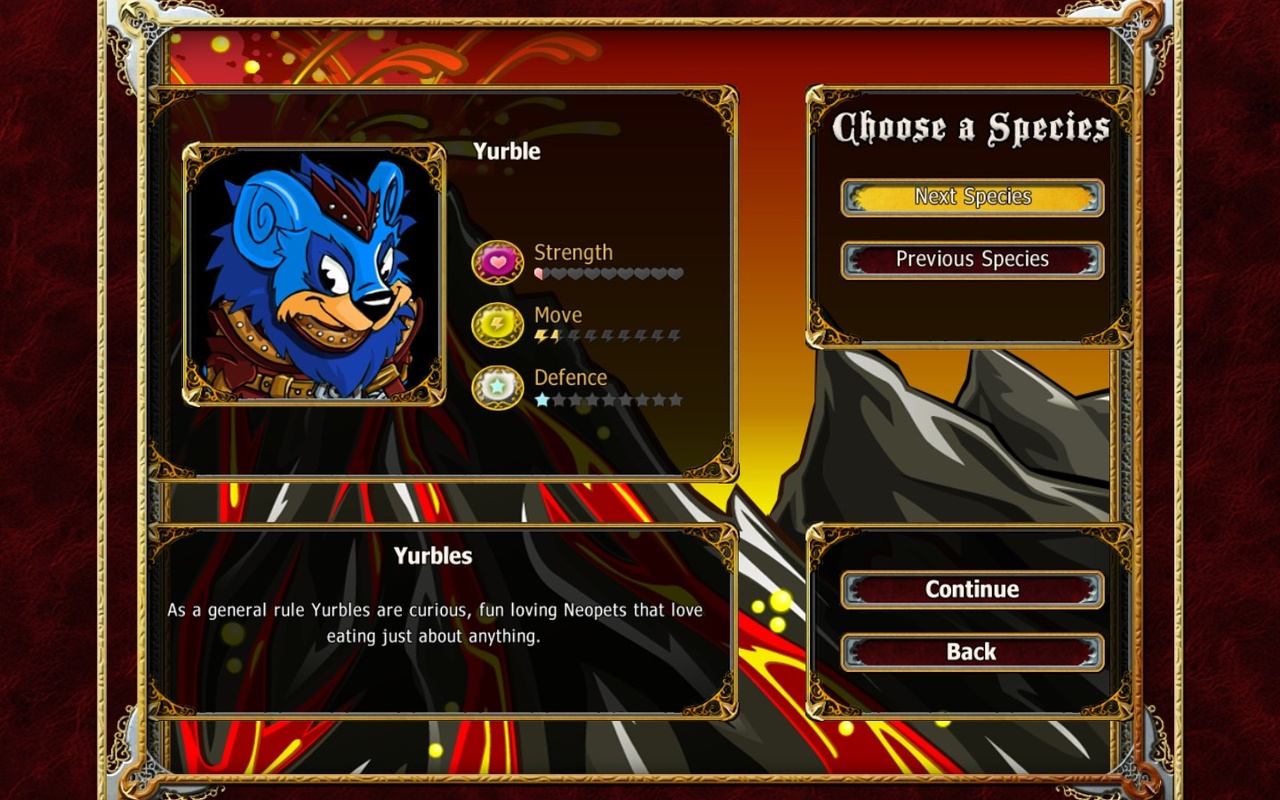 You can customize your Neopet, but it doesn't have a large impact on the gameplay.