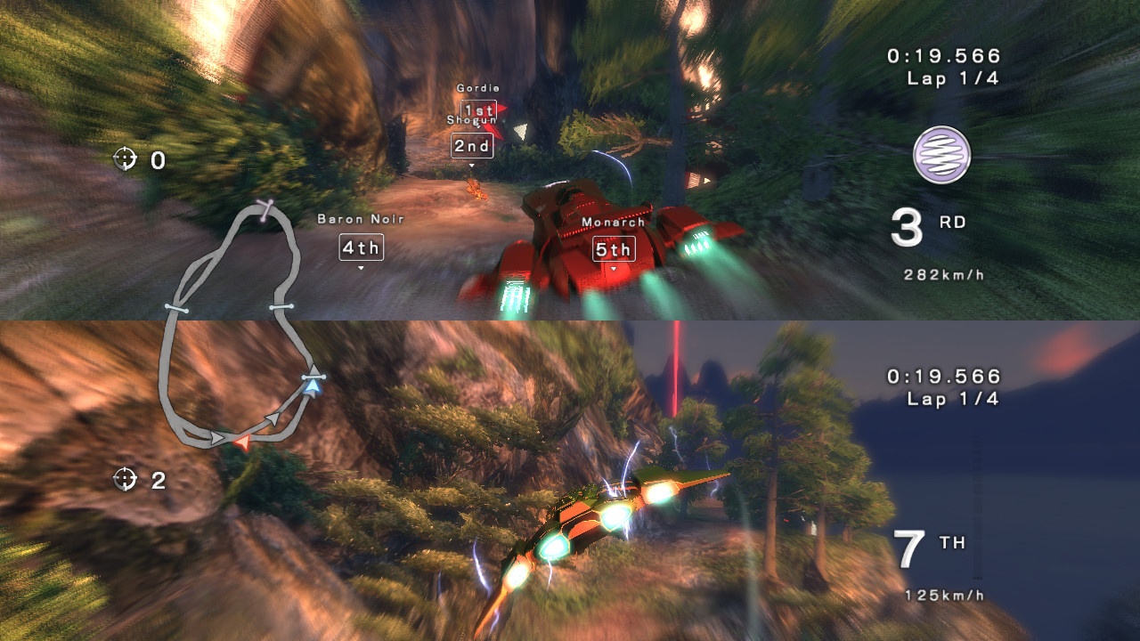Split-screen multiplayer is a blast to play with friends.
