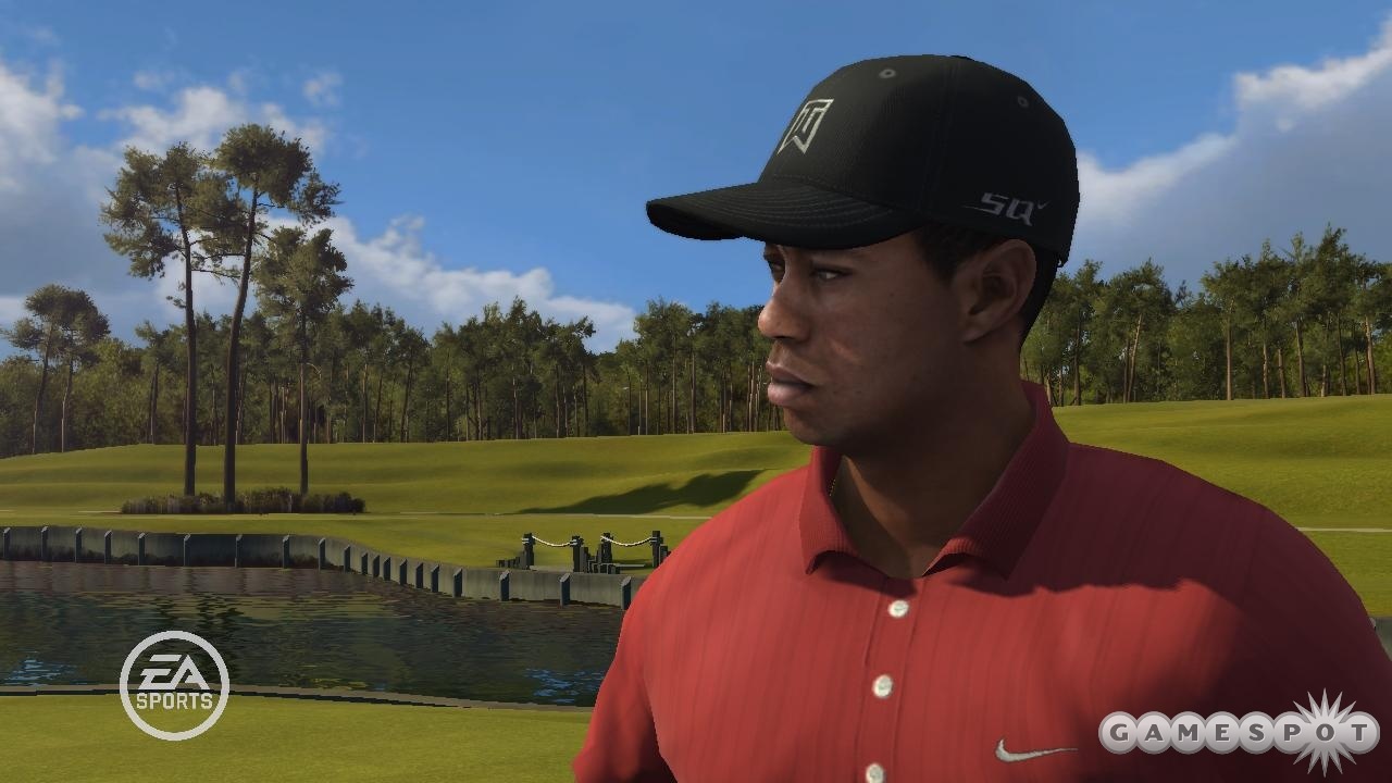 Tiger Woods dominates on the course...