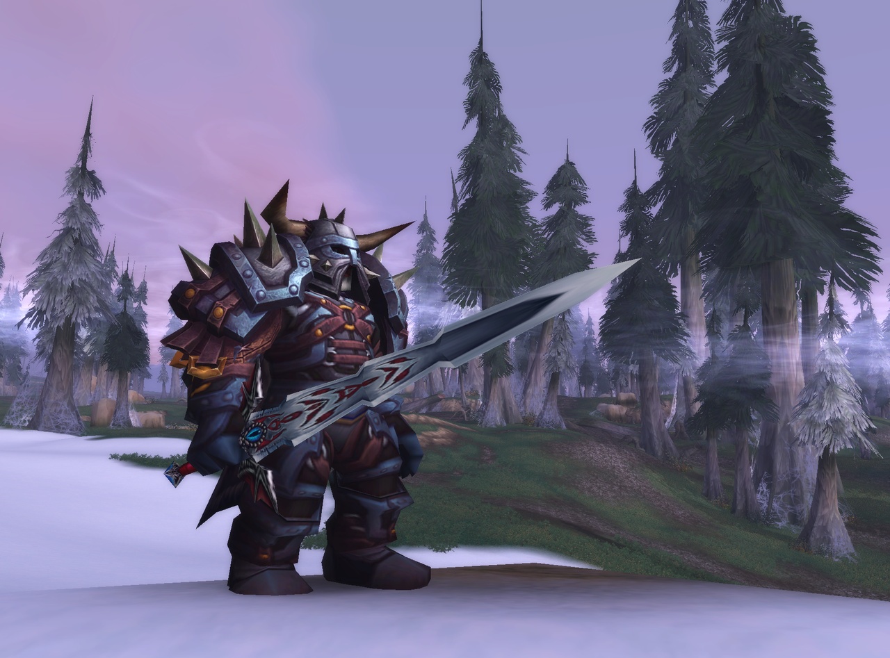 All Death Knights look set to start with the same set of gear, and it looks mean.