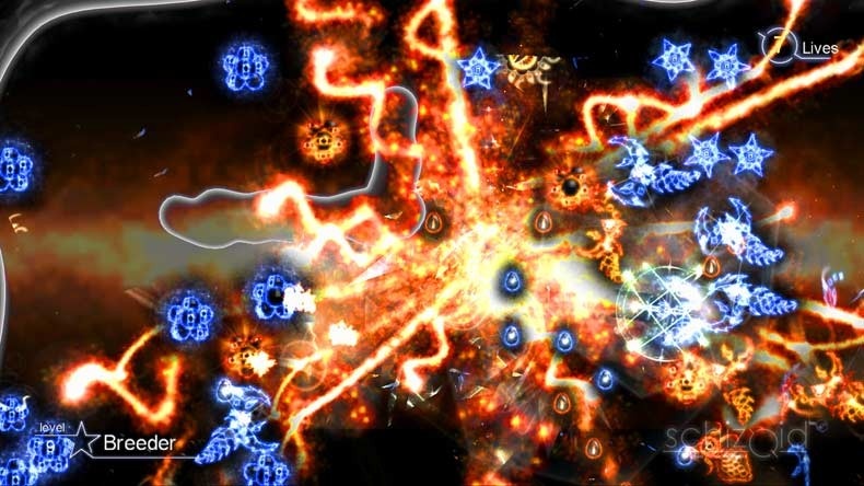 Expect to lose a few lives getting lost in the crazier explosions and power-up effects.