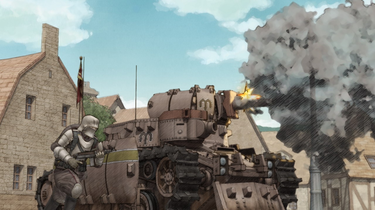 Tanks blow things up real good.