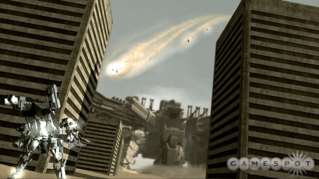 In Armored Core: For Answer, expect to see giant robots, explosions, and lots of missiles.