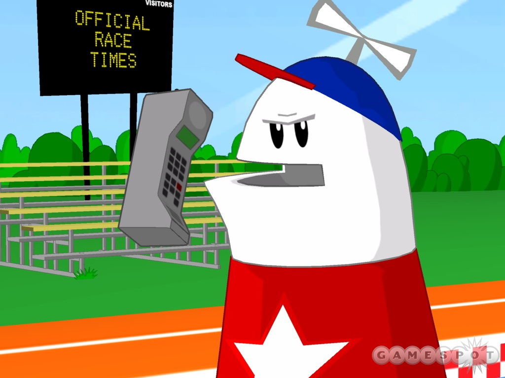Homestar is on the phone with his agent. It's not a pleasant conversation.