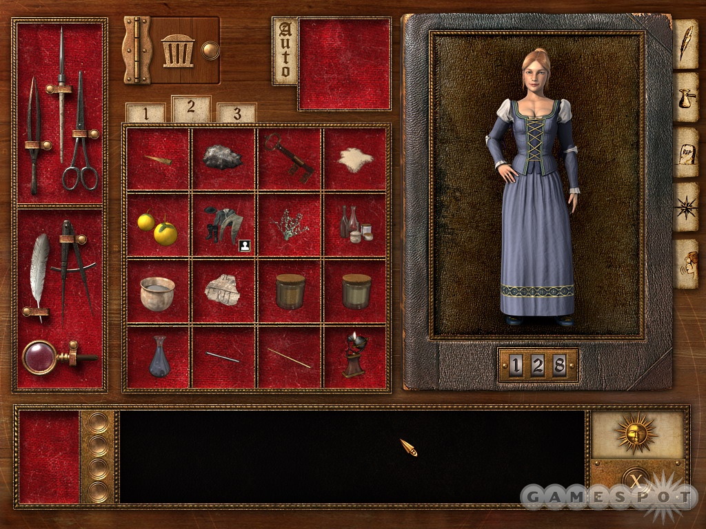 Swap outfits and items in the inventory screen .