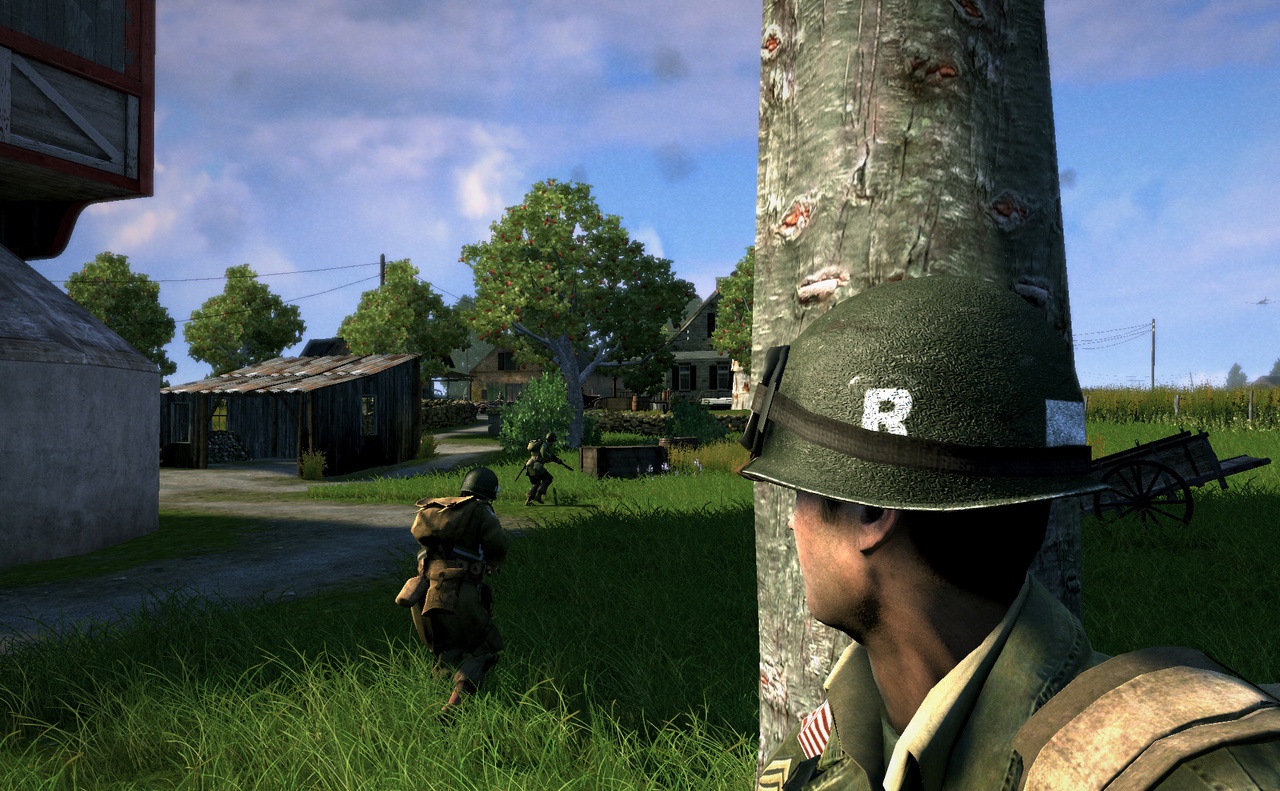 Covering and flanking are at the heart of combat in Brothers in Arms: Hell's Highway.