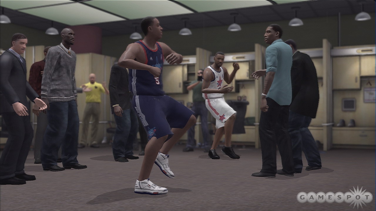Fact: After each and every NBA game, there is a dance-off in the locker room.