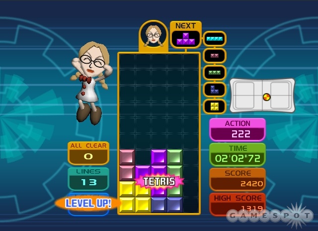 Play Tetris with the Wii Balance Board and work those thigh muscles.