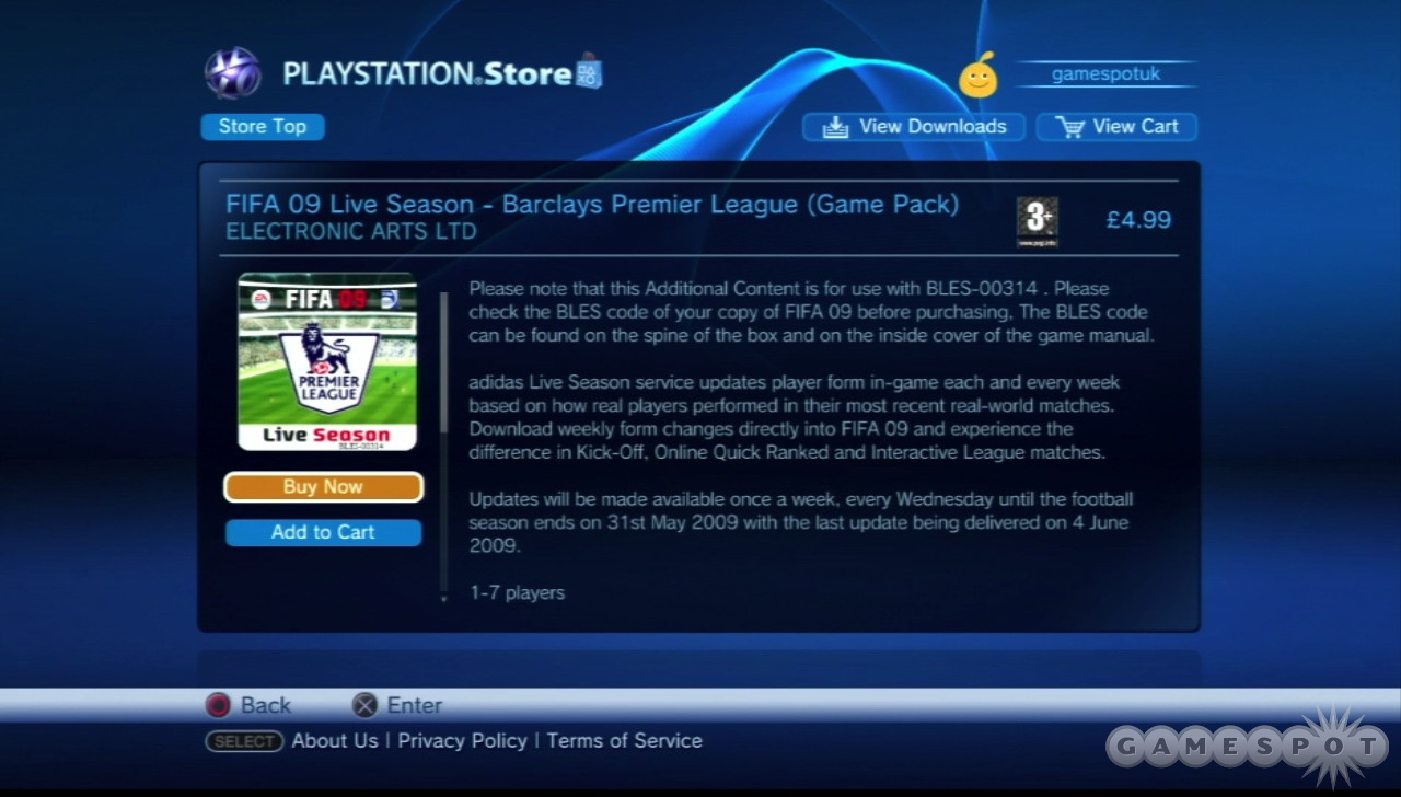 You get only one free league with the new Adidas Live Season feature, but additional leagues can be purchased.